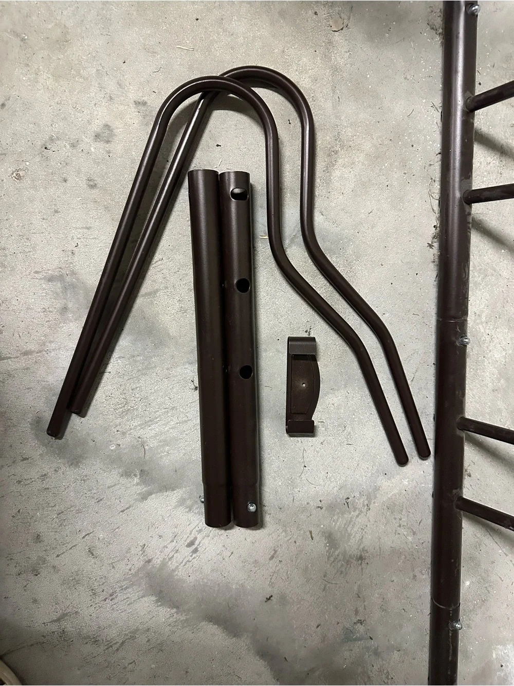 5-Bike Adjustable Floor Storage Rack